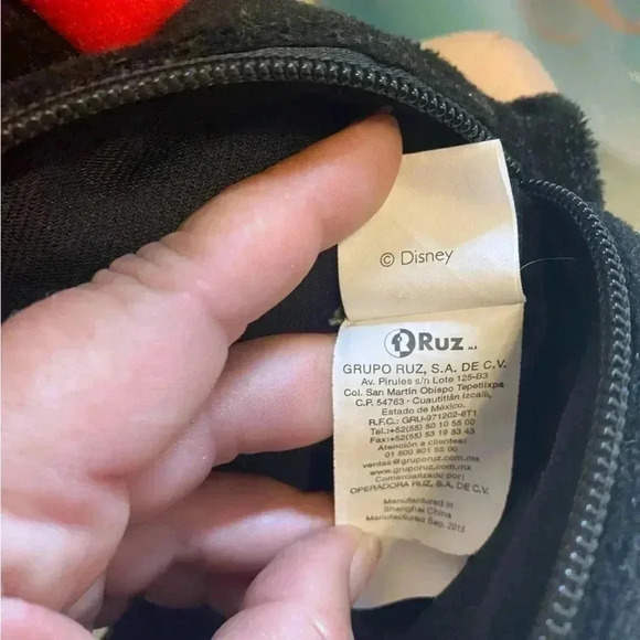 DISNEY MINNIE MOUSE COLLECTABLE PLUSH 3D MINNIE MOUSE PURSE BAG‎ - Picture 7 of 12